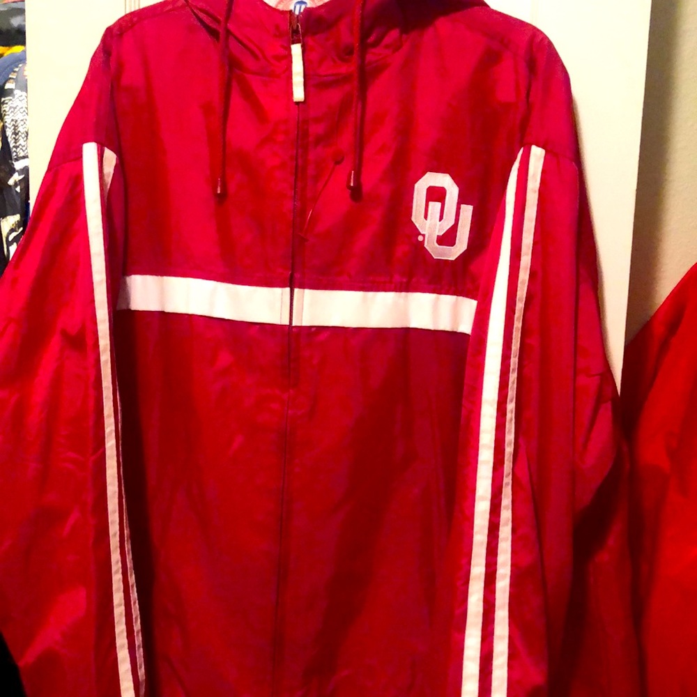 OU vintage windbreaker jacket